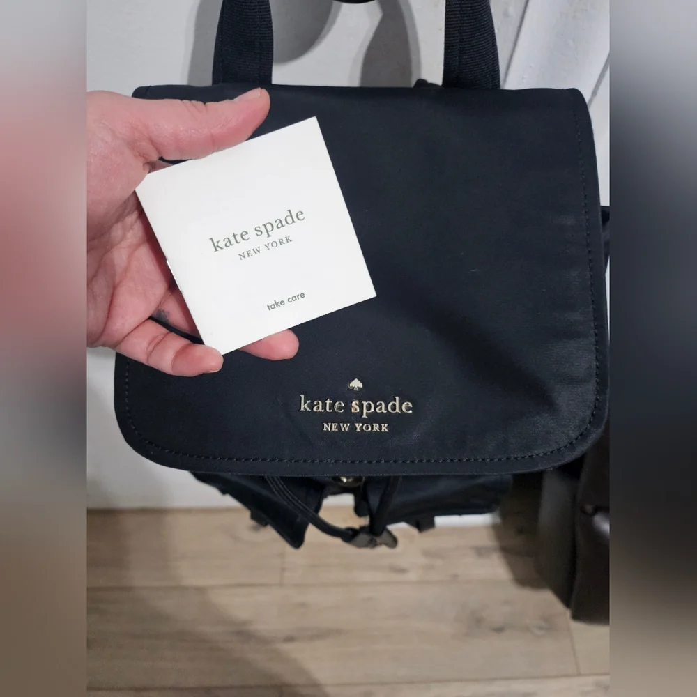Kate Spade Carley Flap Backpack - NWOT (care card included) - Picture 5 of 7